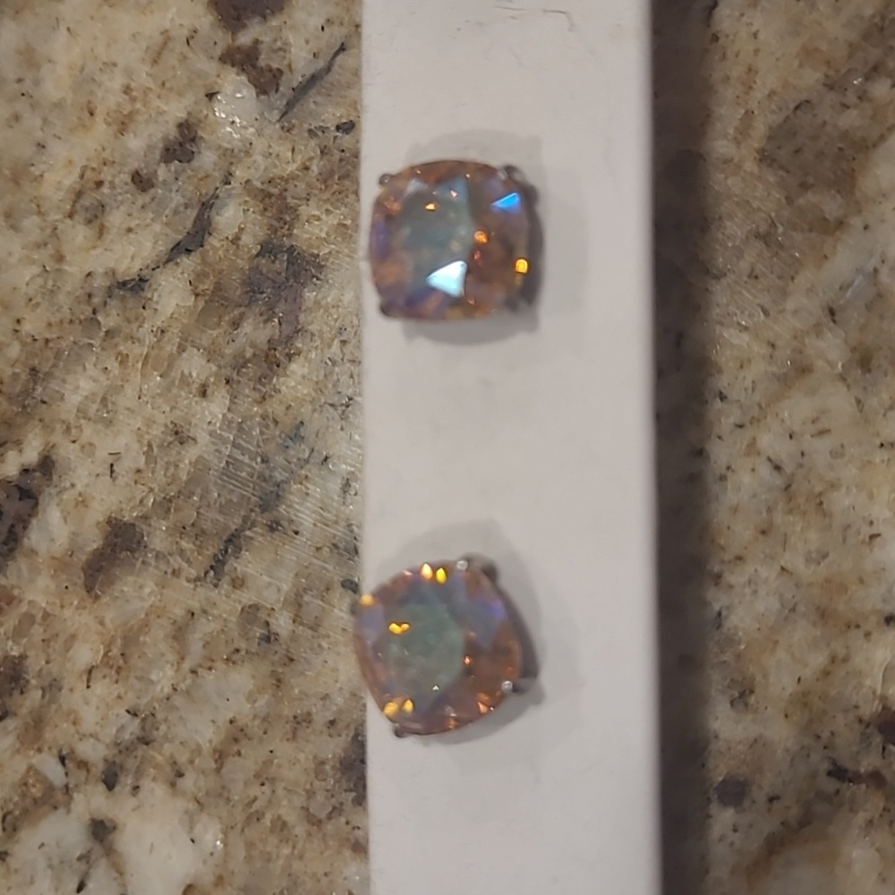 Origami owl earrings